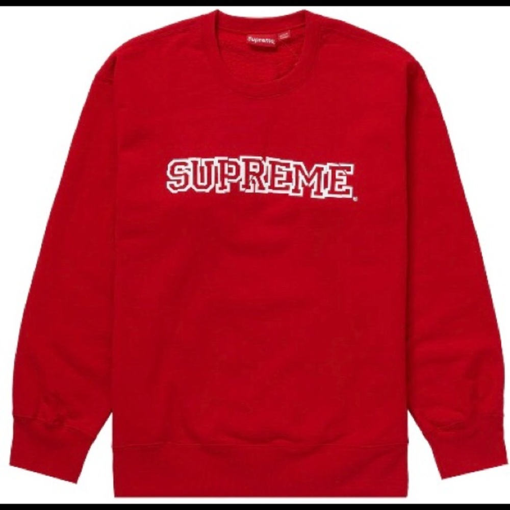 SUPREME SHATTERED CREWNECK (LARGE)
